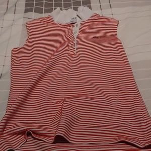 Lacoste barely worn sleeveless women's tennis top